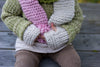 Forest Scarf Green and Pink - Acorn Kids Accessories