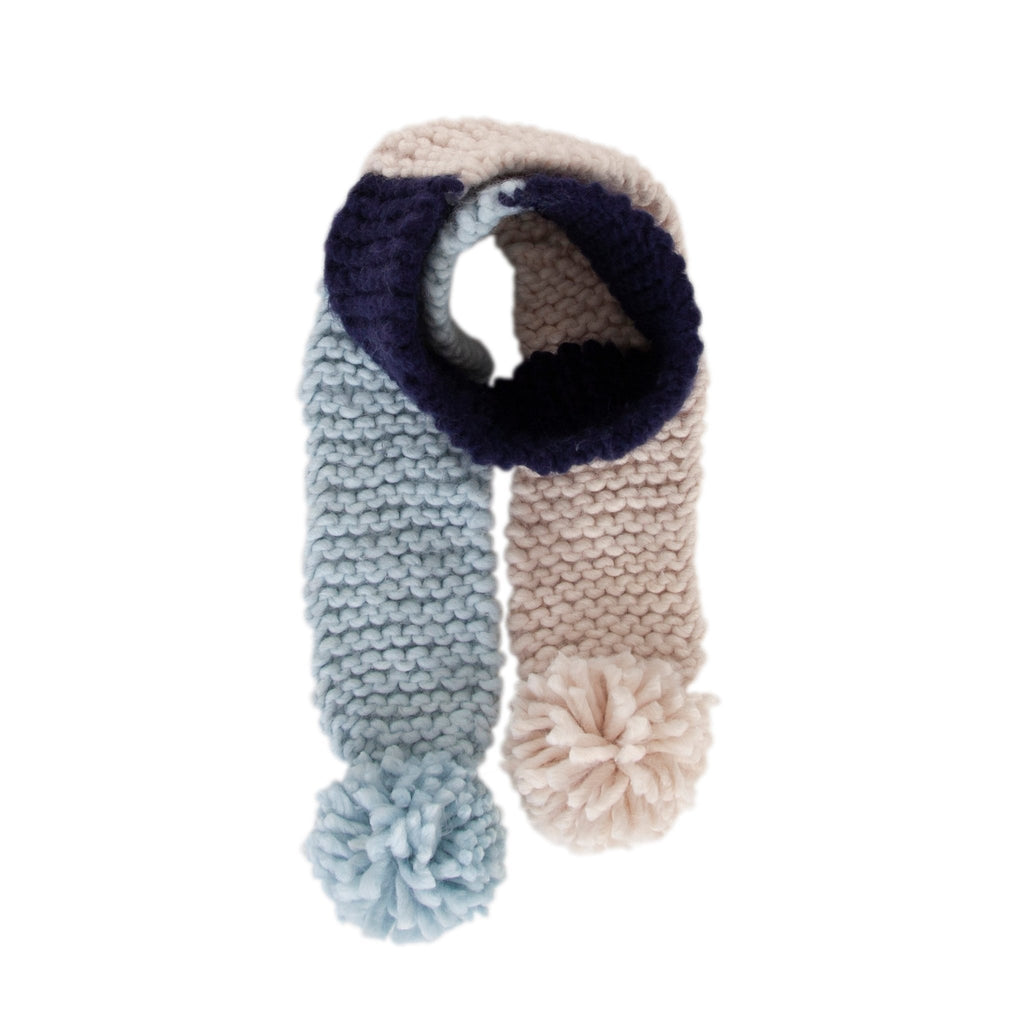 Forest Scarf Navy and Blue - Acorn Kids Accessories