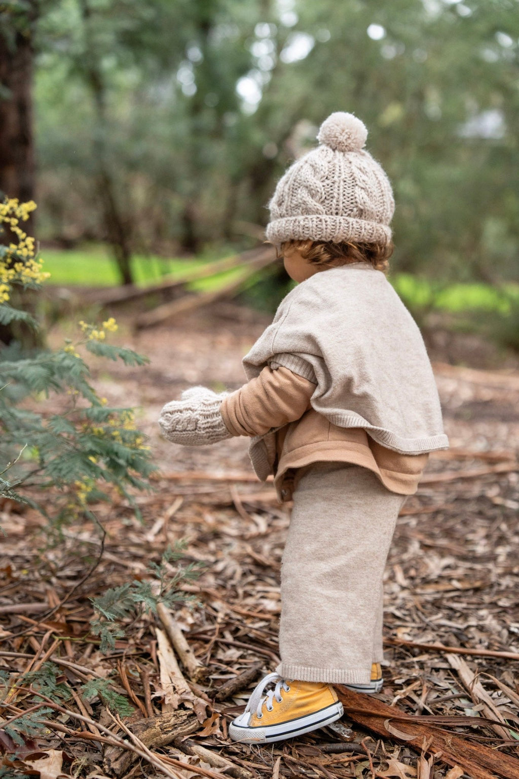 Free Spirit Mittens Natural - Acorn Kids Accessories