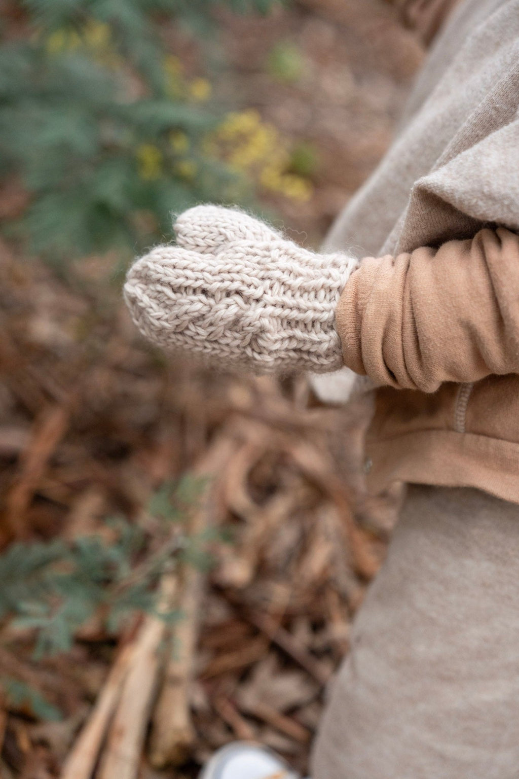 Free Spirit Mittens Natural - Acorn Kids Accessories