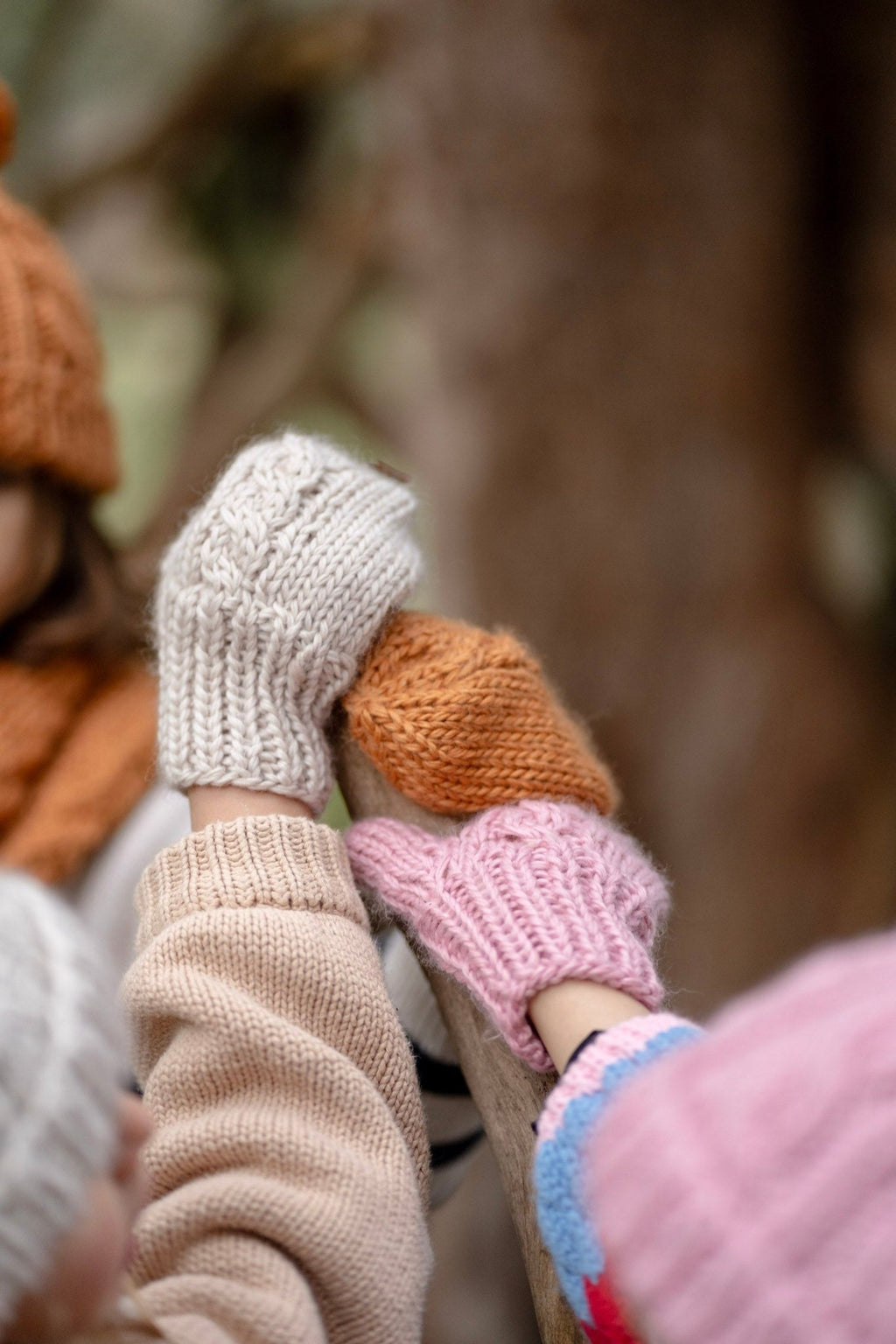 Free Spirit Mittens Natural - Acorn Kids Accessories