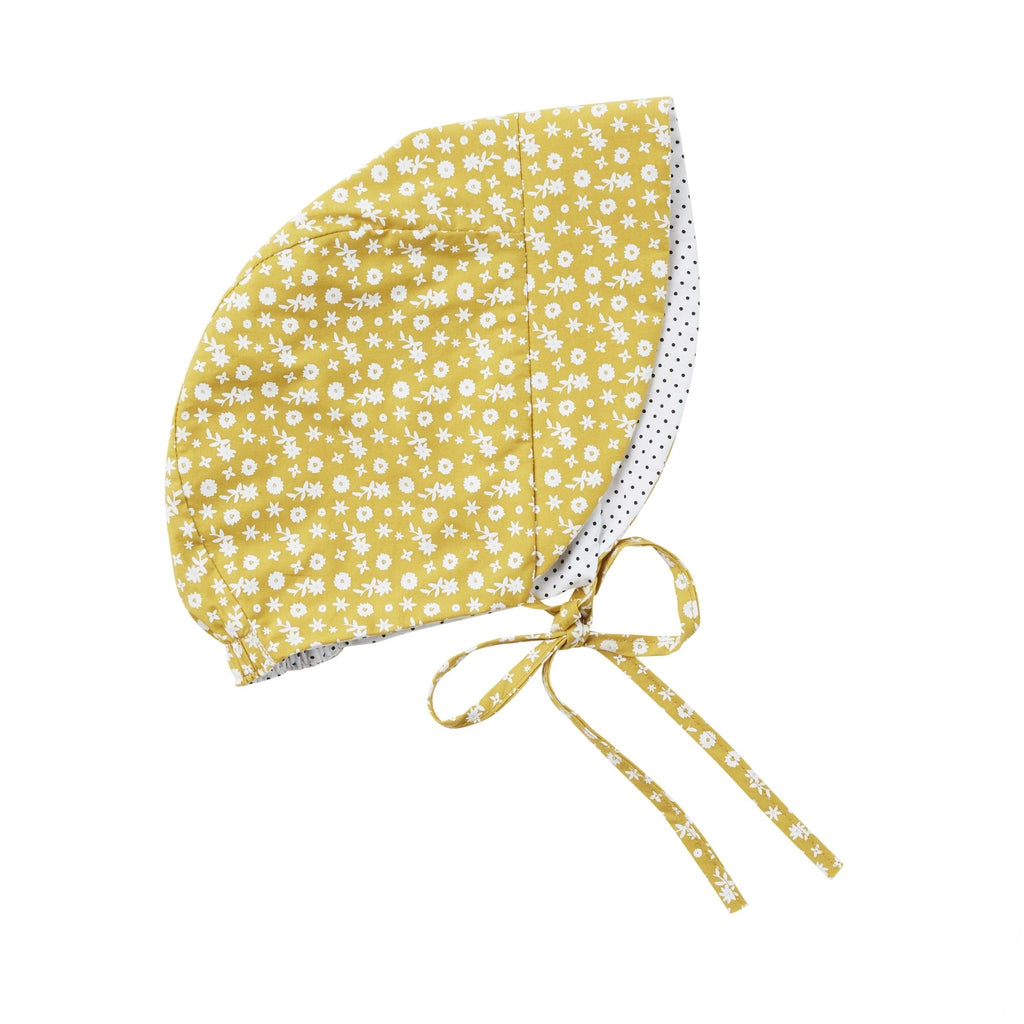Golden Days Reversible Baby Bonnet - Acorn Kids Accessories