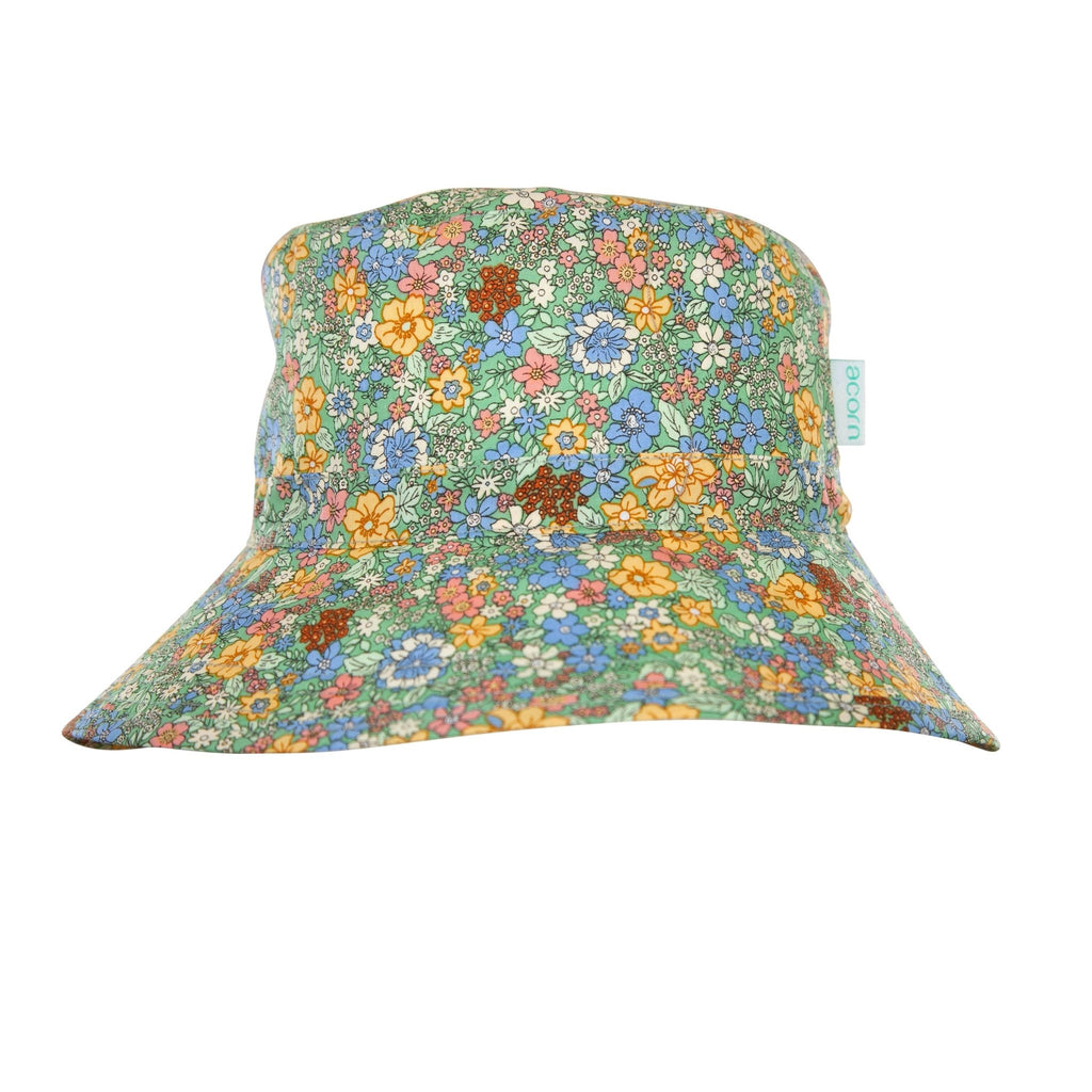 Grace Broad Brim Bucket Hat - Acorn Kids Accessories