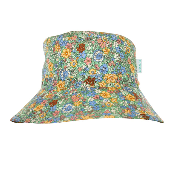 Grace Broad Brim Bucket Hat - Acorn Kids Accessories