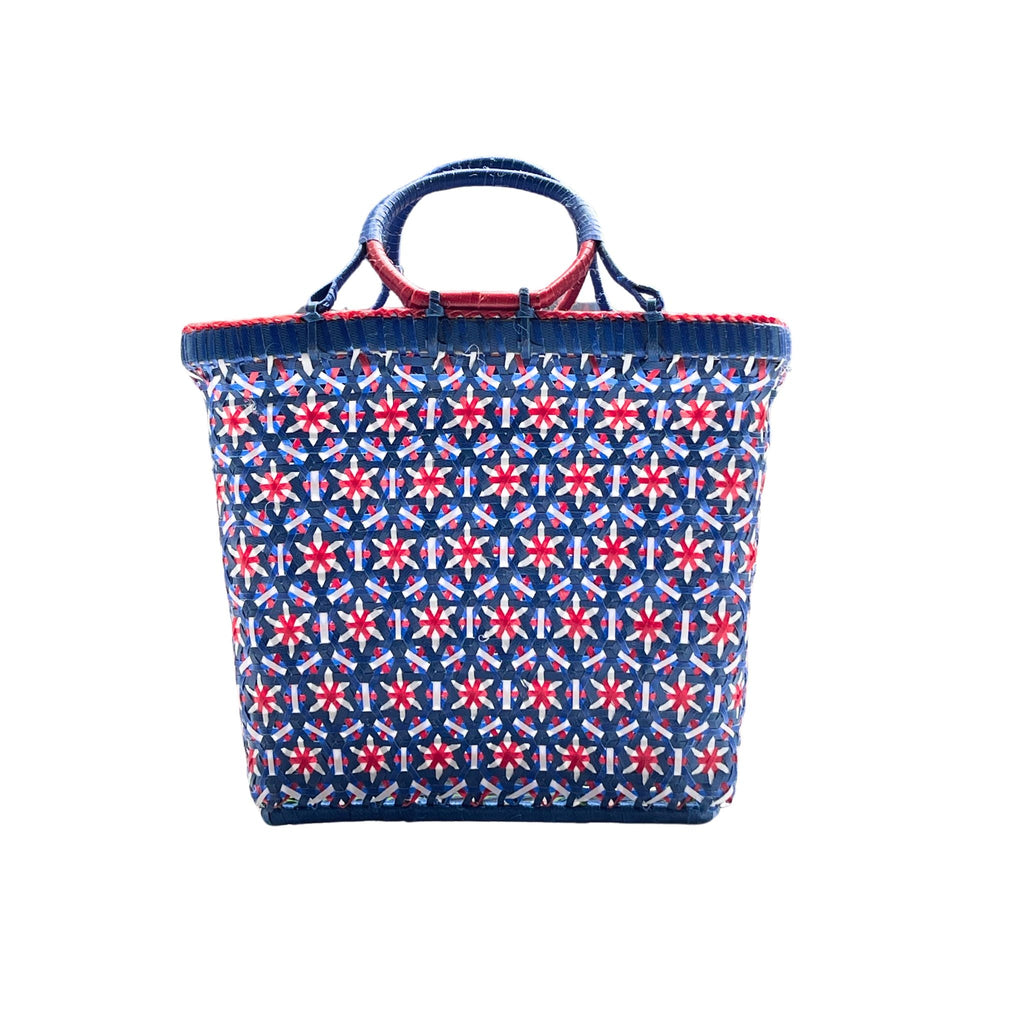 Hand-Woven Passionfruit Bag Midi (M/L) - Acorn Kids Accessories
