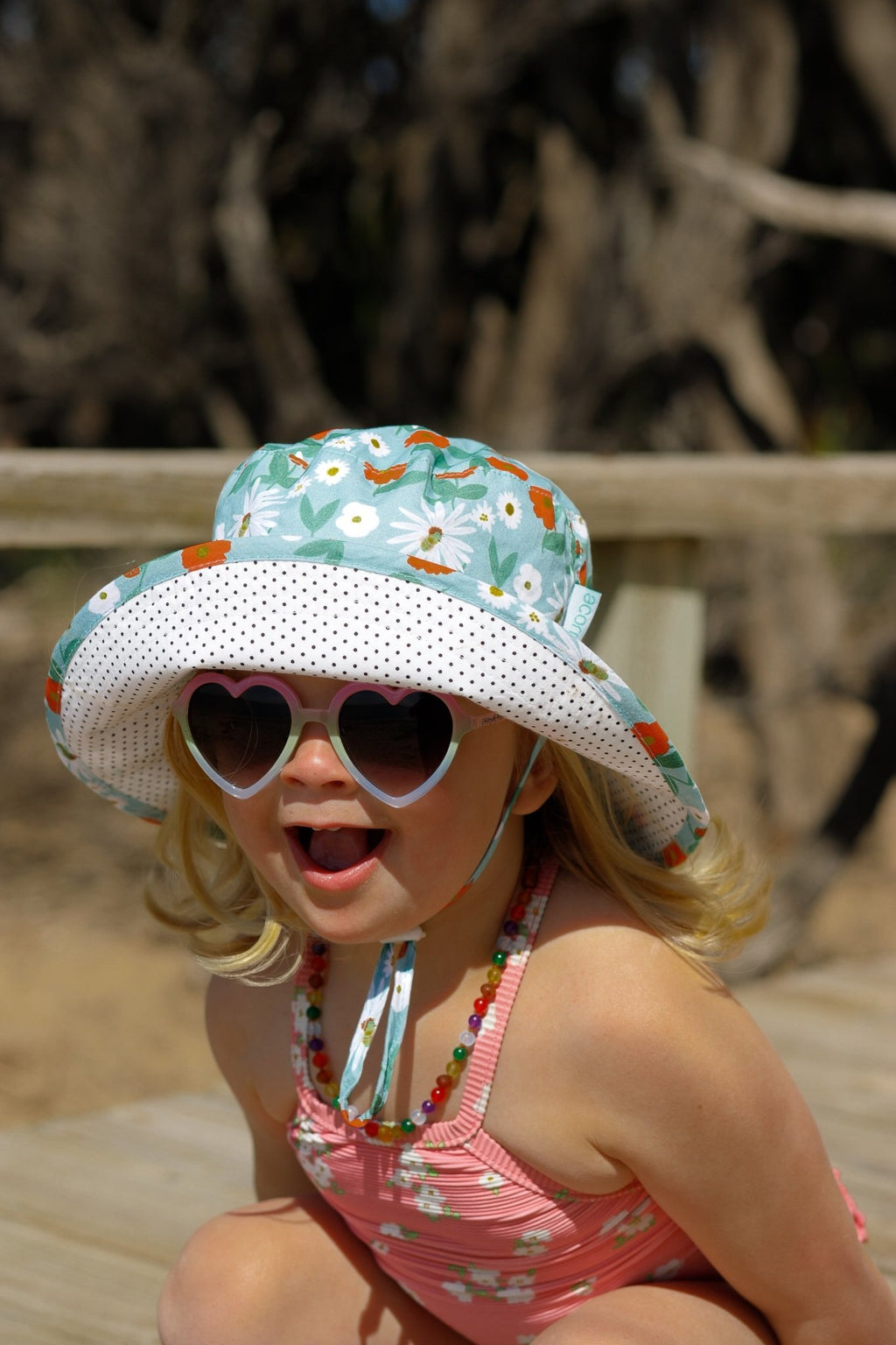 Heart Sunglasses - Rainbow - Acorn Kids Accessories