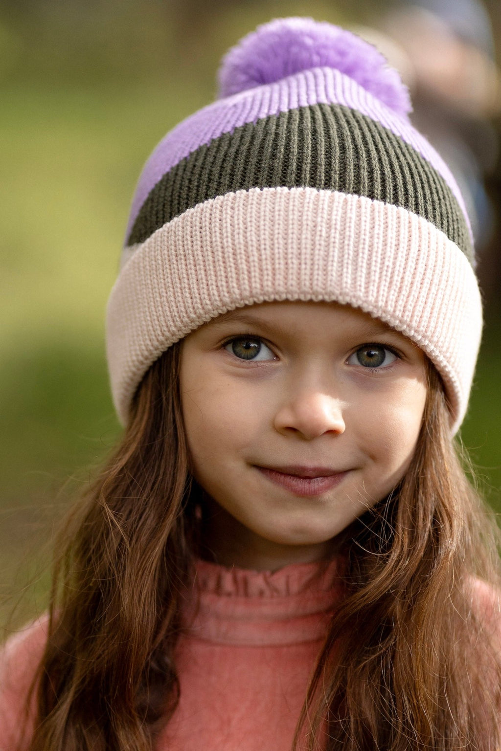 Hidden Valley Merino Beanie Lilac - Acorn Kids Accessories