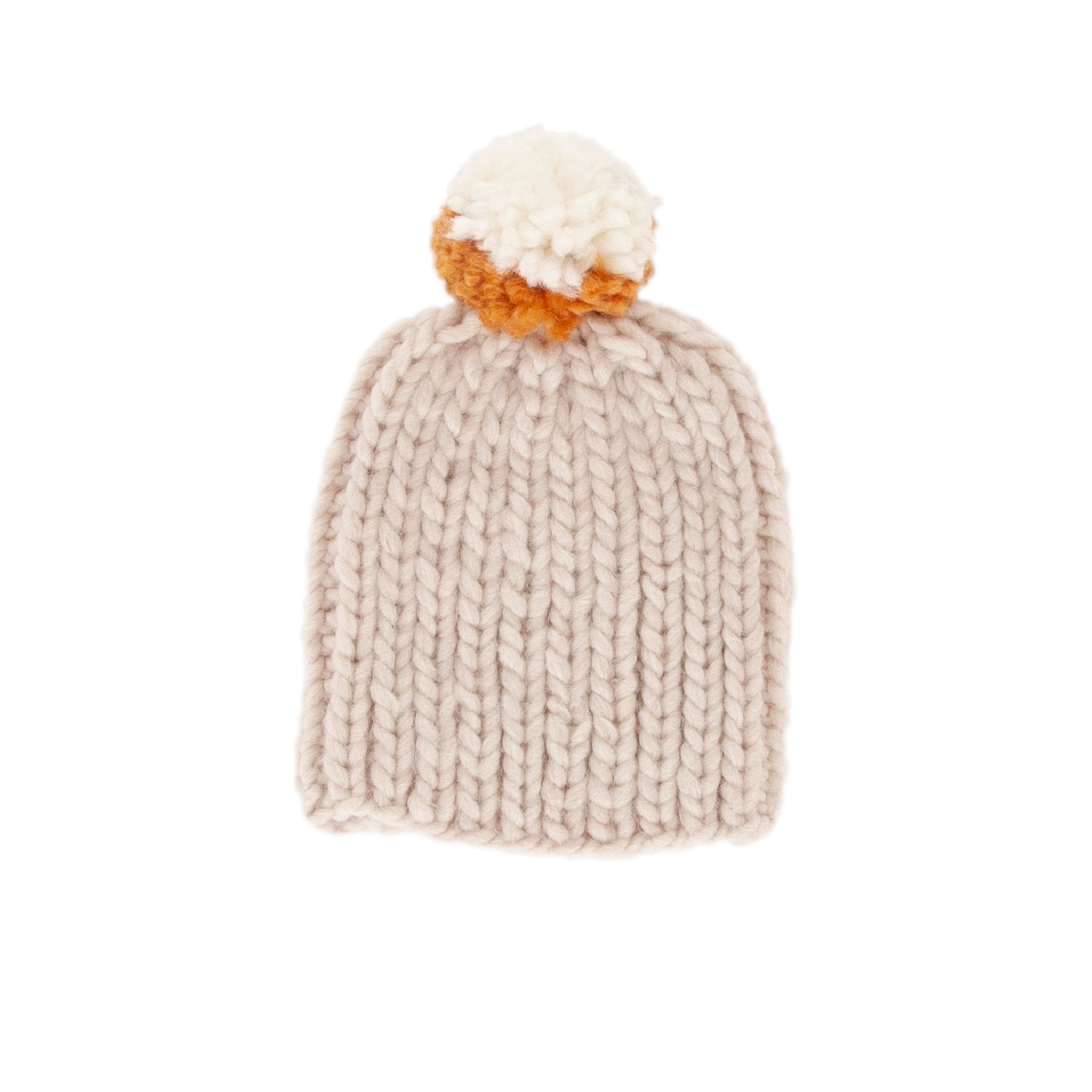 Journey Chunky Beanie Oatmeal | Kids Winter Beanies | Acorn Kids