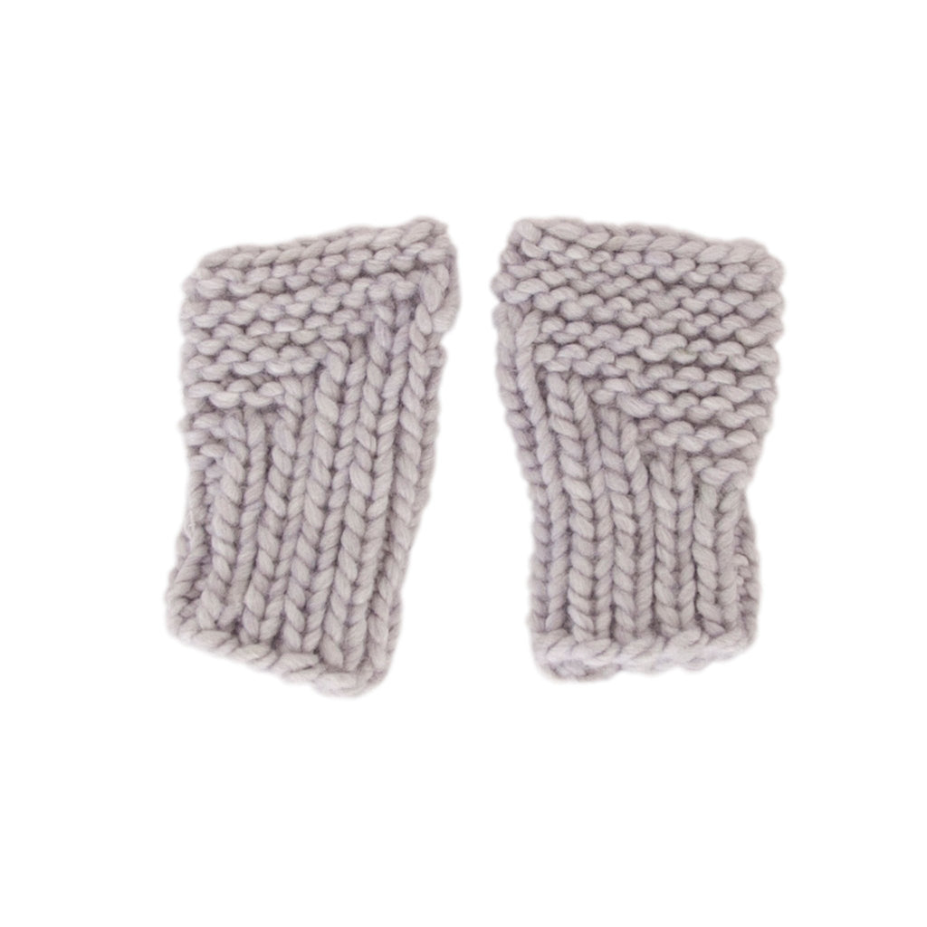 Journey Fingerless Mittens Grey - Acorn Kids Accessories