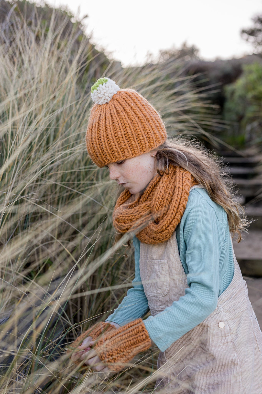 Journey Infinity Scarf Caramel - Acorn Kids Accessories