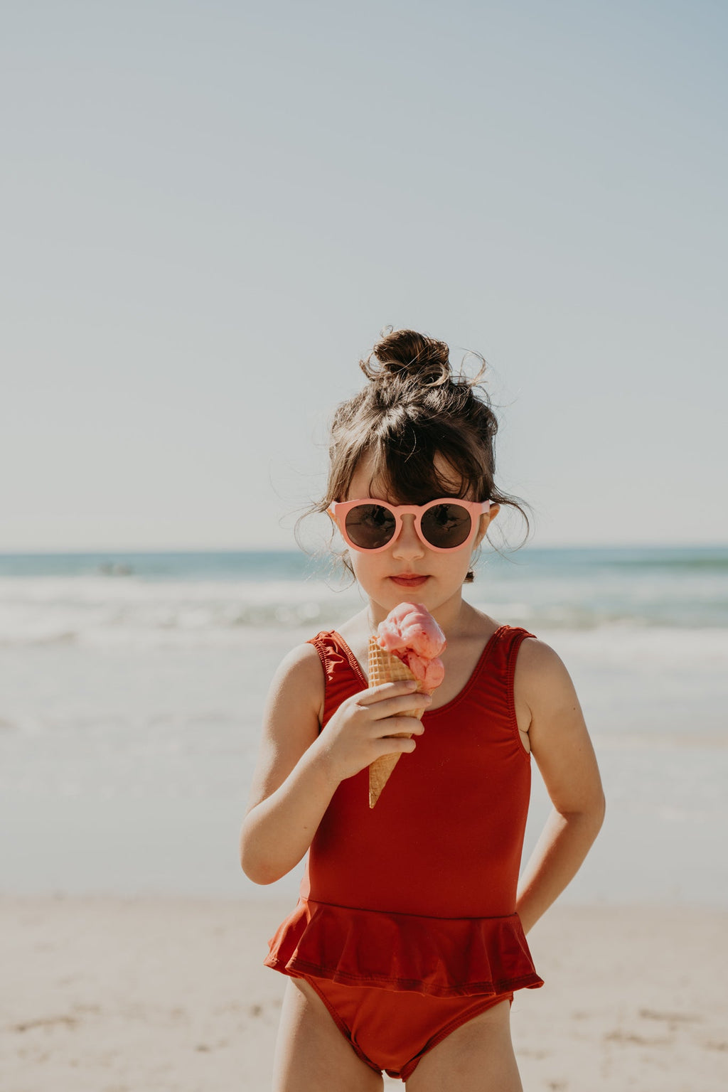 Kids Eco Sunglasses - Coral Pink - Acorn Kids Accessories