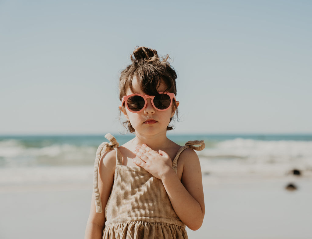 Kids Eco Sunglasses - Coral Pink - Acorn Kids Accessories