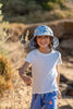 Let's Hit The Road Wide Brim Bucket Hat - Acorn Kids Accessories