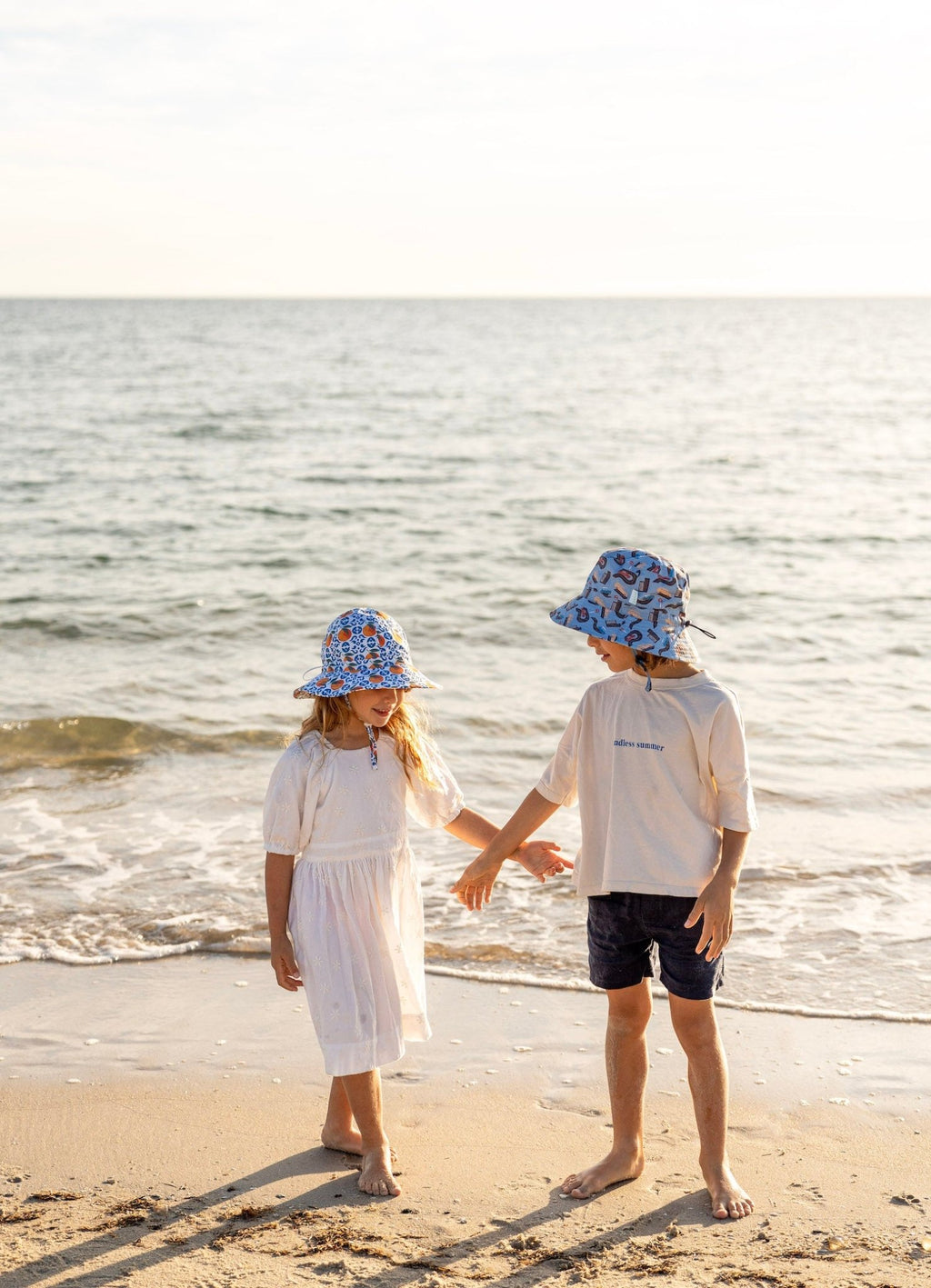 Let's Hit The Road Wide Brim Bucket Hat - Acorn Kids Accessories
