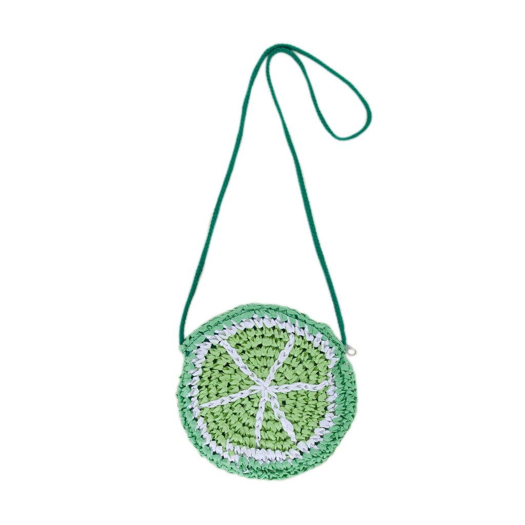 Lime Straw Bag - Acorn Kids Accessories