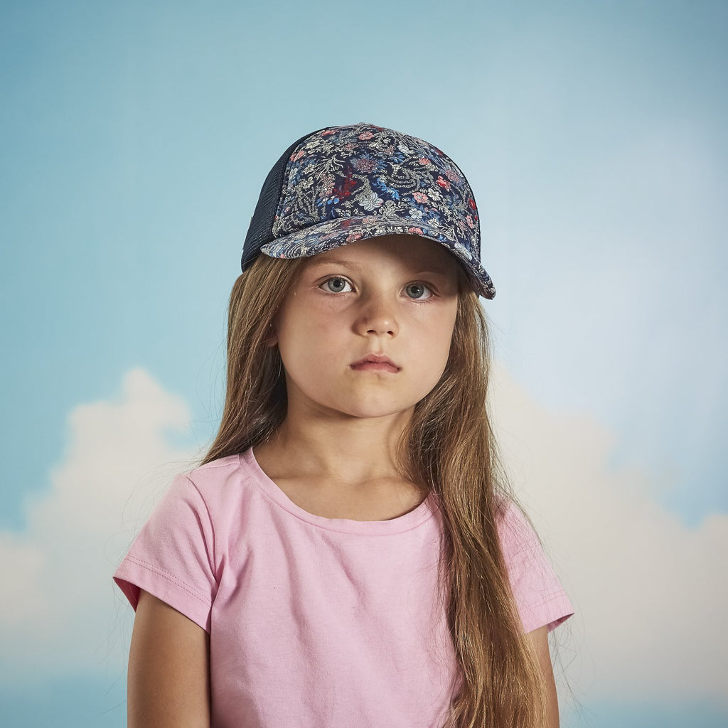 Marina Floral Trucker Hat - Acorn Kids Accessories