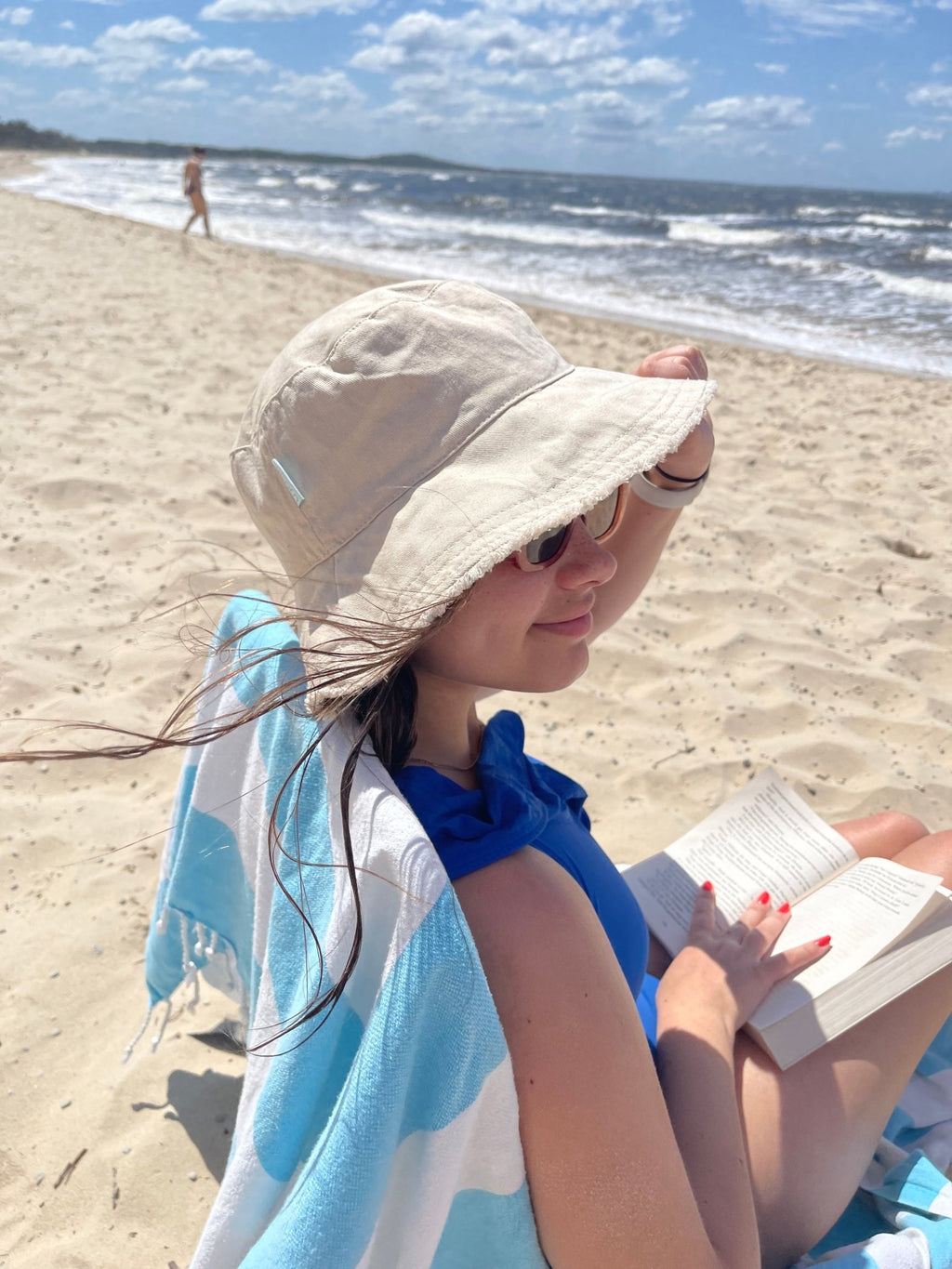 Mushroom Frayed Bucket Hat - Adult - Acorn Kids Accessories