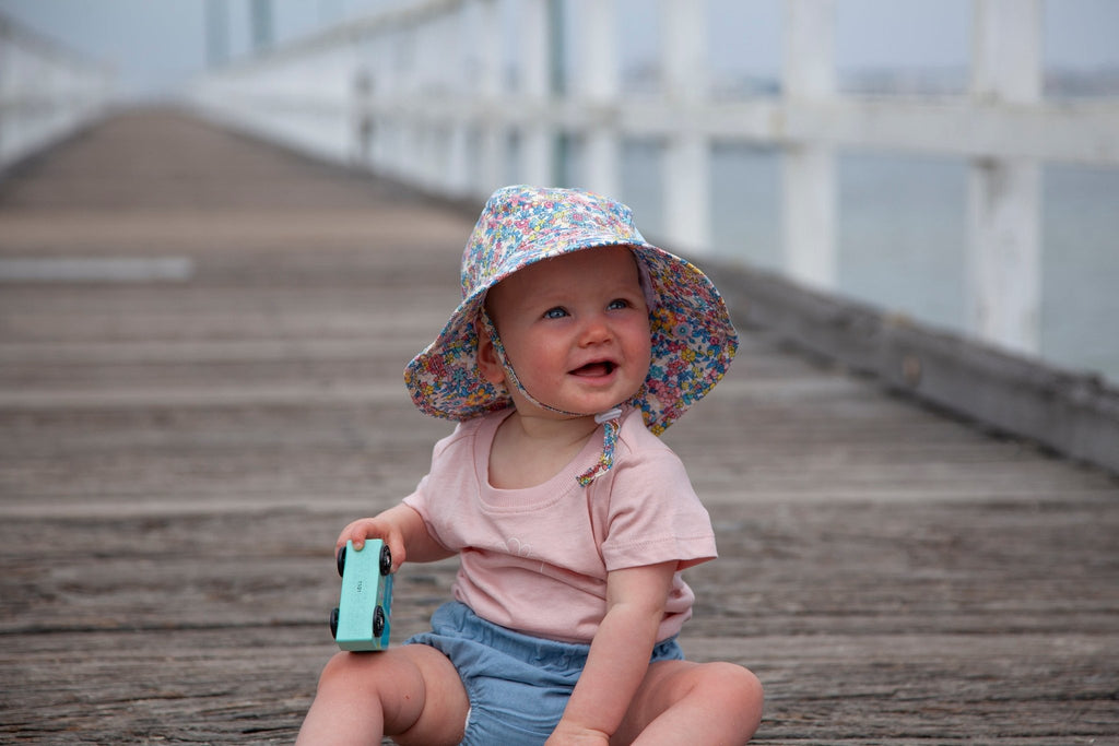 Olivia Baby Sun Hat - Acorn Kids Accessories