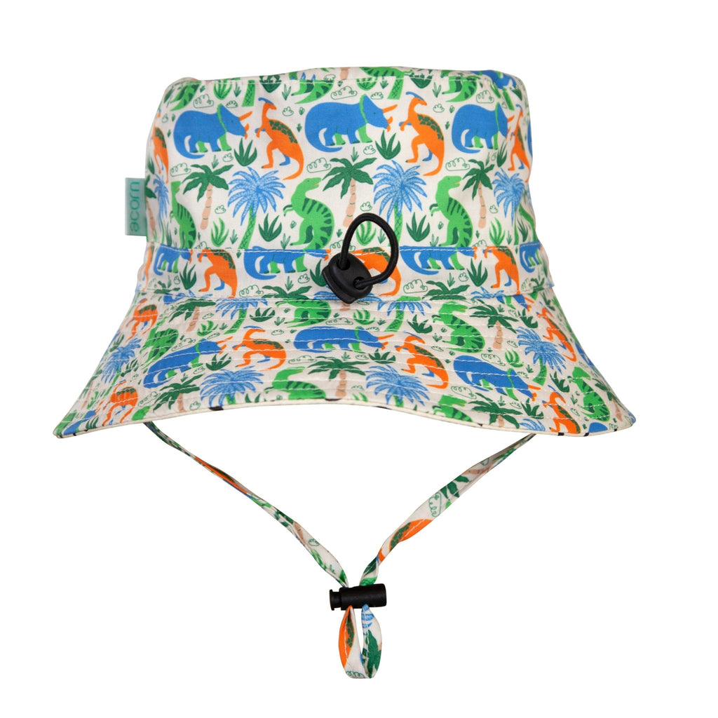 Prehistoric Wide Brim Bucket Hat - Acorn Kids Accessories