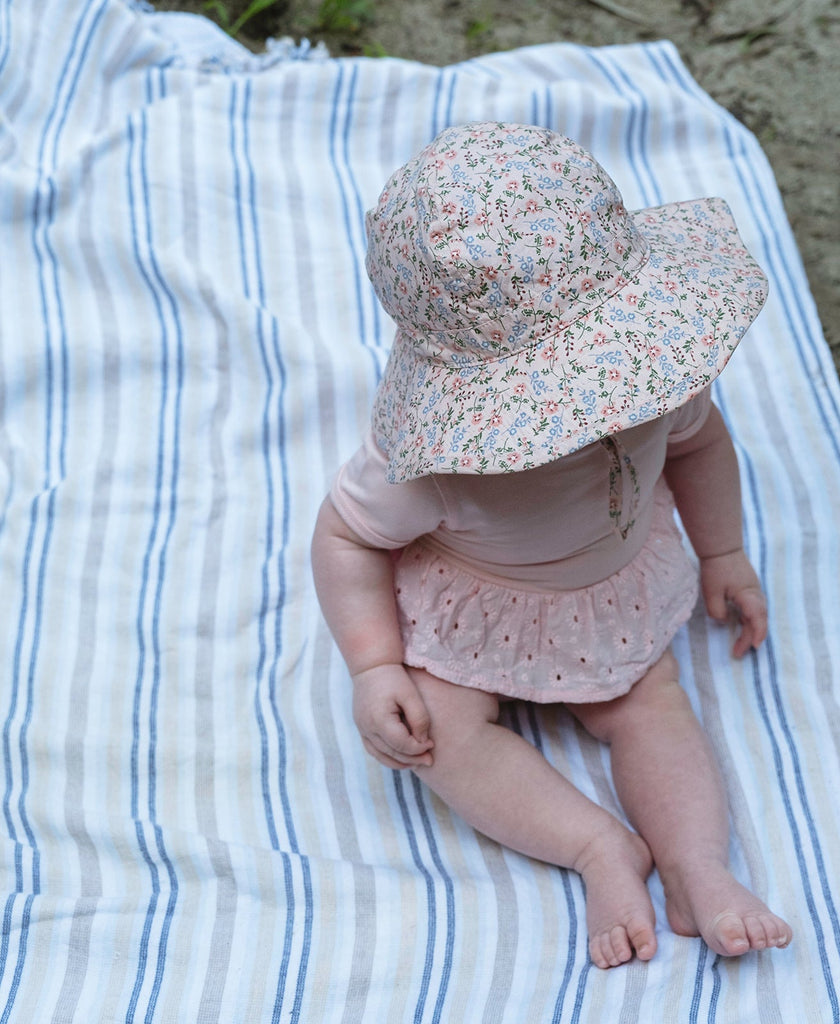 Primrose Wide Brim Infant Sunhat - Acorn Kids Accessories