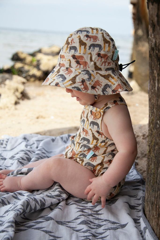 Safari Baby Romper - Acorn Kids Accessories