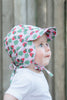 Strawberry Flap Hat - Acorn Kids Accessories