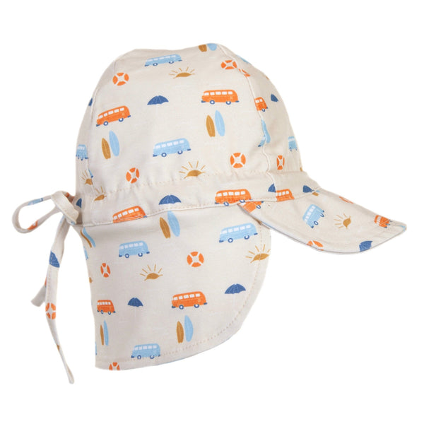 Sunrise Surfer Flap Hat - Acorn Kids Accessories