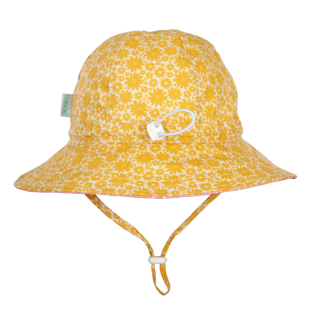 Sunset Garden Wide Brim Sunhat - Acorn Kids Accessories