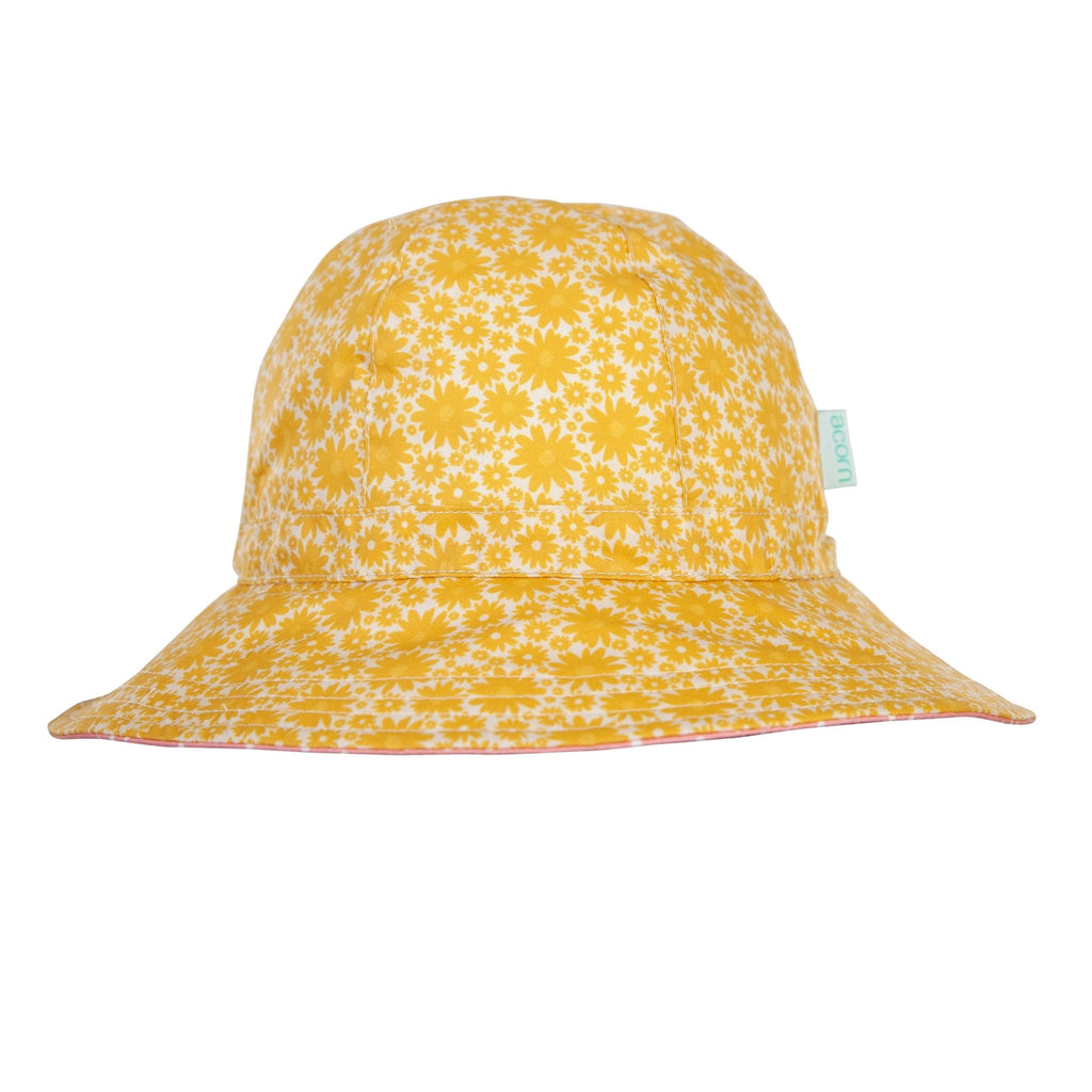 Sunset Garden Wide Brim Sunhat - Acorn Kids Accessories