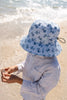 Swimming Fish Wide Brim Bucket Hat - Acorn Kids Accessories