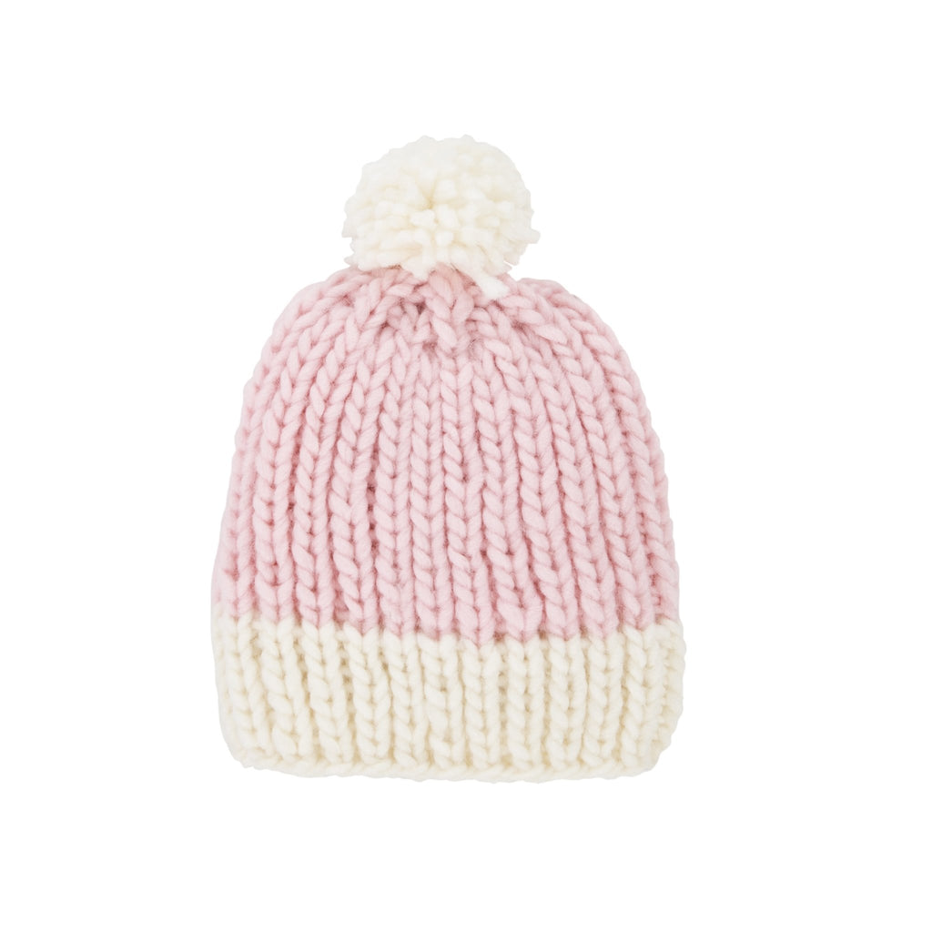 Traveller Chunky Beanie Pink - Acorn Kids Accessories