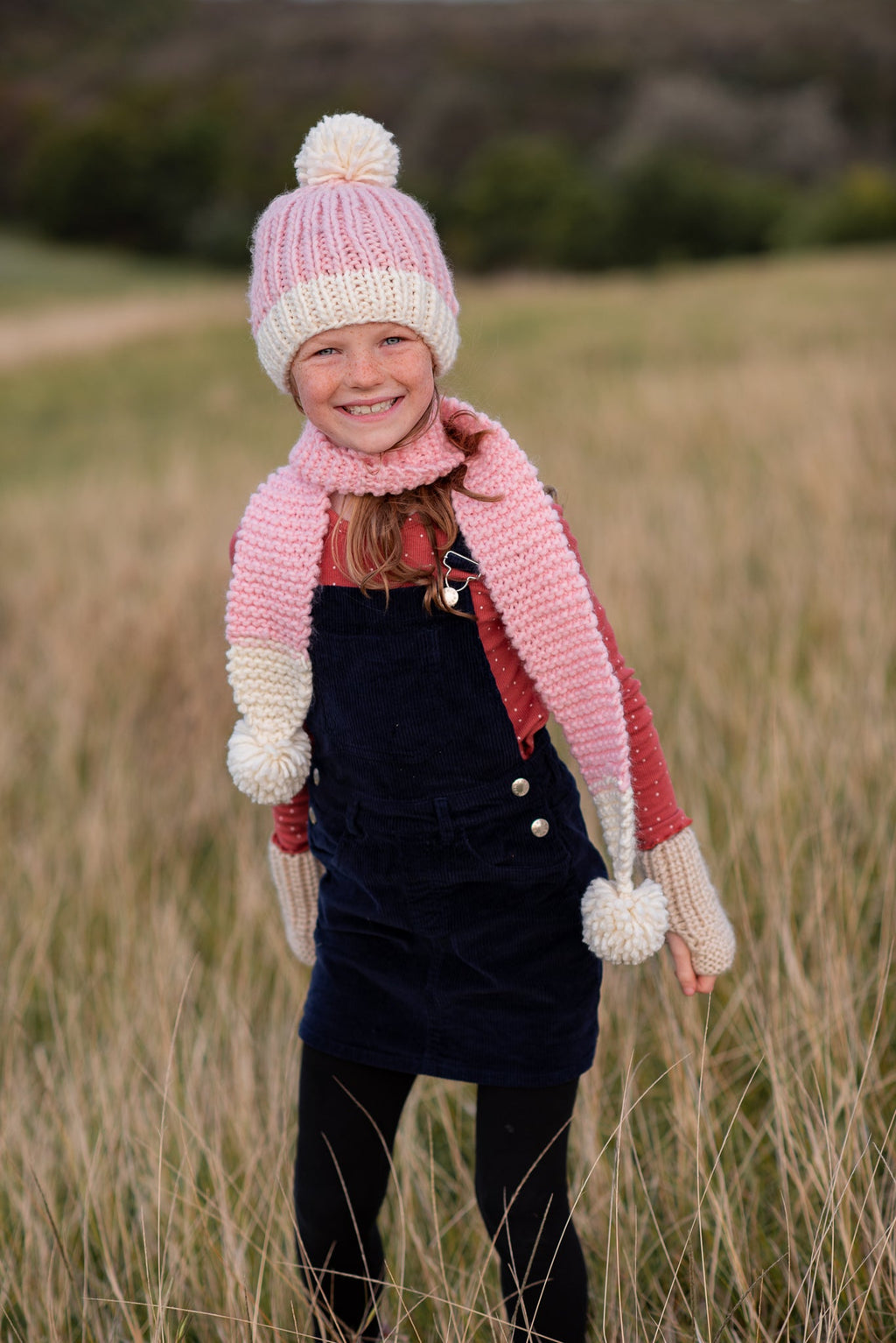 Traveller Chunky Beanie Pink - Acorn Kids Accessories