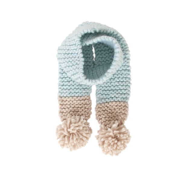Traveller Chunky Scarf Blue - Acorn Kids Accessories