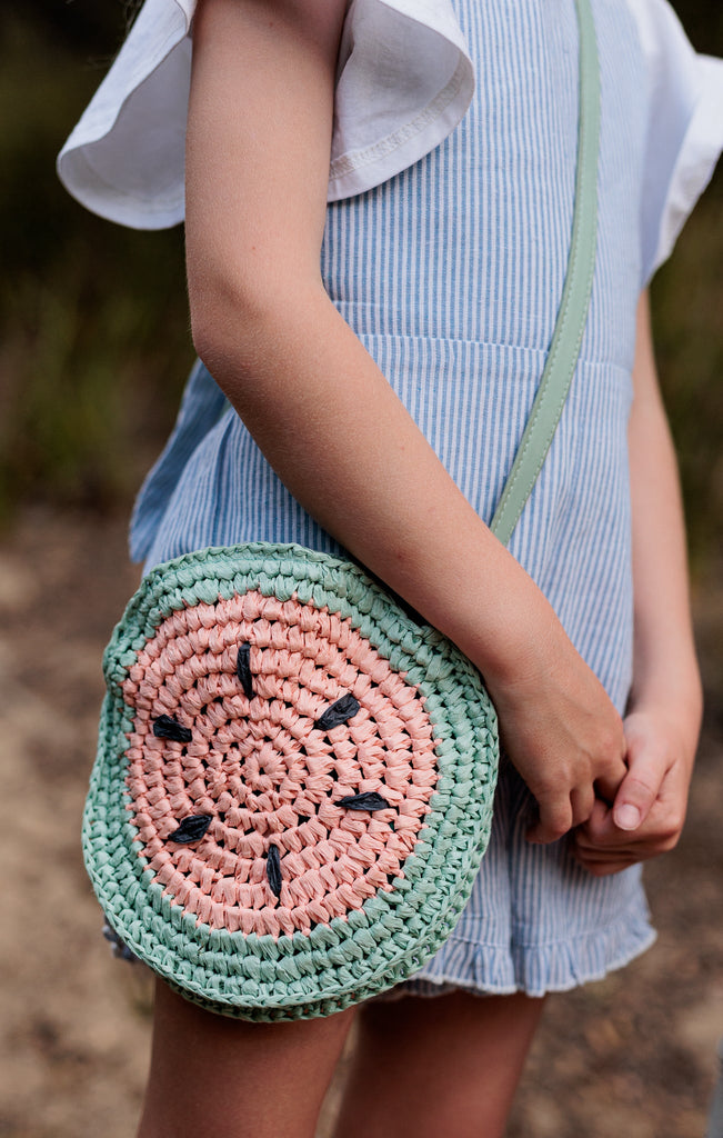Watermelon Straw Bag - Acorn Kids Accessories