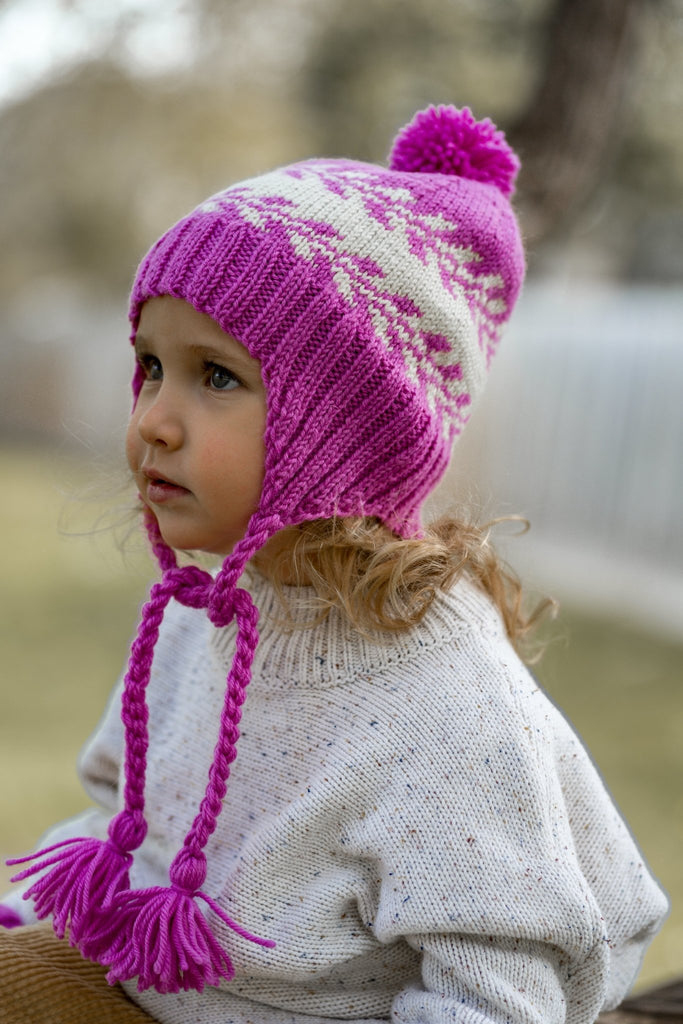 Whistler Merino Beanie Pink - Acorn Kids Accessories