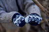 Whistler Merino Mittens Navy - Acorn Kids Accessories